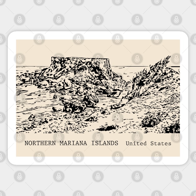 Northern Mariana Islands Sticker by Lakeric